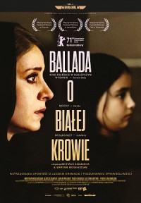 Plakat filmu Ballada o białej krowie